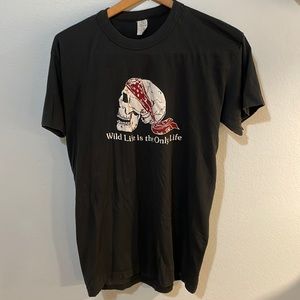 Vintage Men's Biker T-Shirt XL